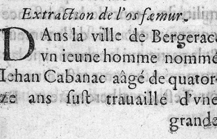 An illustration from Observations medicinales et chirurgicales, avec histoires, noms, pays, saisons & temoignages, 1617, leaf 90
