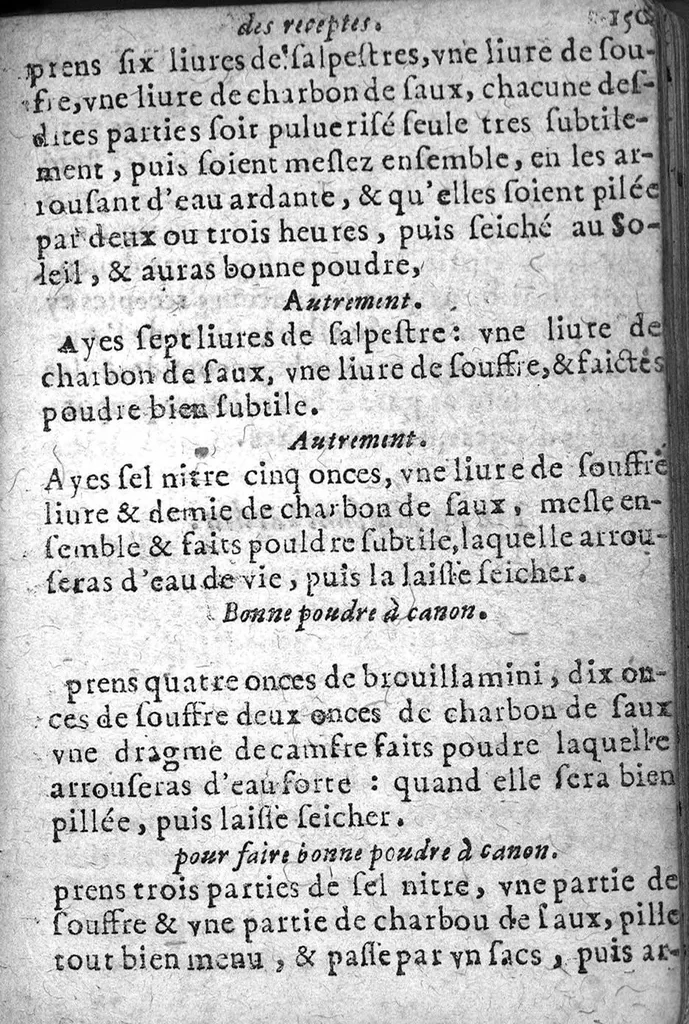 An illustration from Bastiment de receptes, traduit de l'italien en françois, augmenté d'une infinité de beaux secrets depuis peu mis en usage, avec un autre petit traité de recepte intitulé le plaisant jardin,, 1645, leaf 158