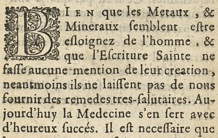 An illustration from La chymie charitable et facile, en faveur des dames. par damoiselle M.M., 1656, leaf 190