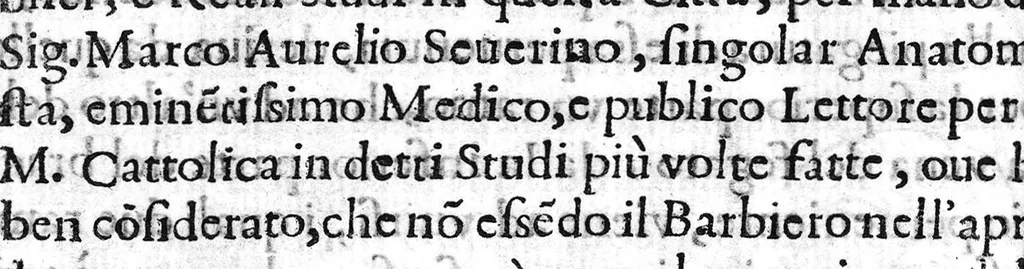 An illustration from Prattica nuova, et utilissima di tutto quello, ch' al diligente barbiero s'appartiene... ove si discorre del cavar sangue, medicar, ferite, et balsamar corpi humani..., 1671, leaf 67