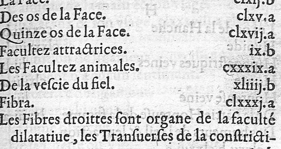 An illustration from Anatomie universelle du Corps humain, composee par A. Paré, Chirurgien ordinaire du Roy et Juré à Paris : reveue et augmentee par ledit autheur, avec I. Rostaing du Bignosc Provençal, aussi Chirurgien Juré à Paris, 1561, leaf 596