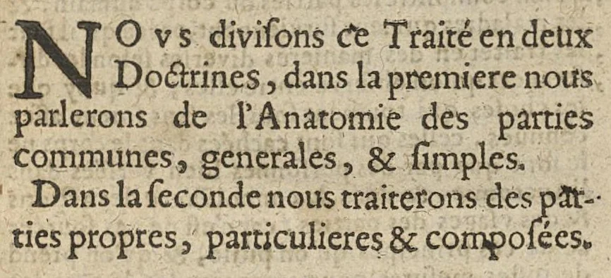 An illustration from La grande chyrurgie de maistre Guy de Chauliac,...traduite nouvellement en françois, & enrichie de plusieurs remarques,...par maistre Simon Mingelousaulx,...premiere edition, 1672, leaf 90