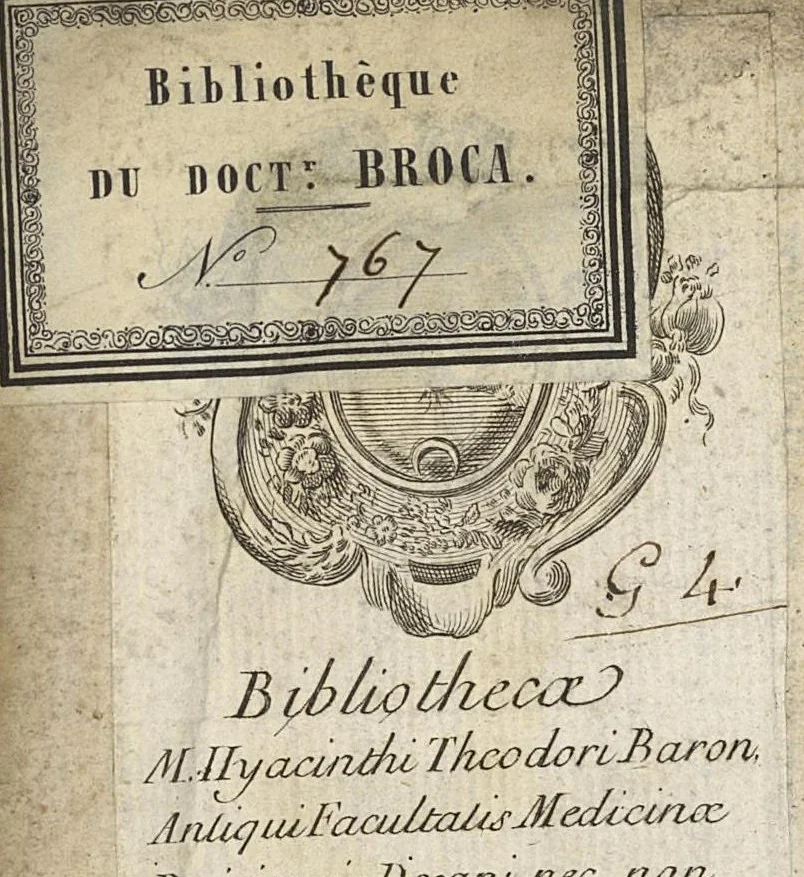 An illustration from Commentaire sur la carie, et corruption des os..., 1656, leaf 1