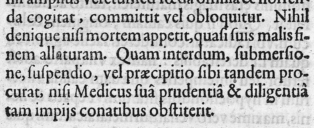 An illustration from Microcosmus Hypochondriacus sive de Melancholia Hypochondriaca Tractatus, etc., 1652, leaf 131