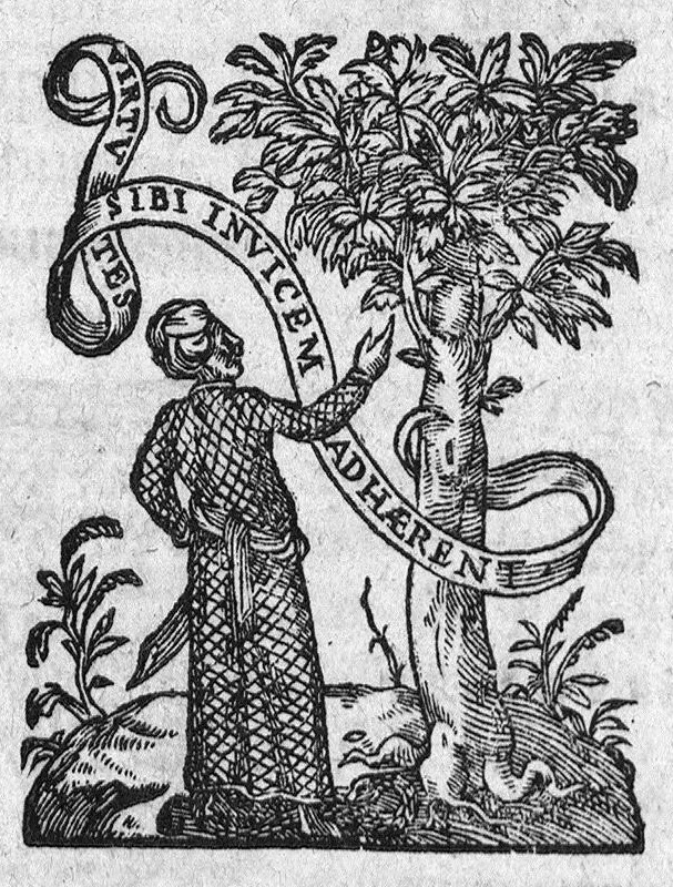 An illustration from La grande chirurgie de M. Gui de Chauliac, Medecin tres-fameux de l’Université de Montpellier, composée l’an de grace 1363. Restituee nouvellement a sa dignité, par M. Laurens Joubert, Medecin ordinaire du Roy, et du Roy de Navarre, premier Docteur regent stipendié, chancelier et Juge de ladicte Université. Voyez au prochain feuillet, ce que M. Joubert à faict (outre sa nouvelle traduction) et fourny du sien, en recognoissant cest’ œuvre, 1592, leaf 880