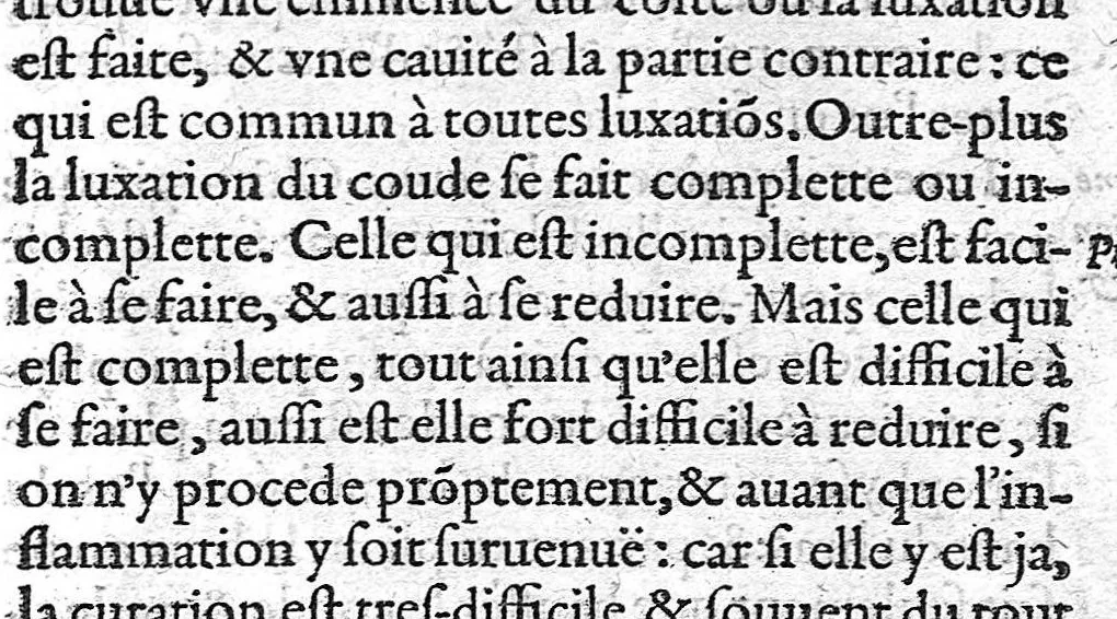 An illustration from Cinq livres de chirurgie. I. Des bandages 2. Des fractures. 3. Des luxations, avec une Apologie touchant les harquebousades. 4. Des morsures et piqueures venimeuses. 5. Des gouttes. Par Ambroise Paré, premier Chirurgien du Roy et juré à Paris,, 1572, leaf 228