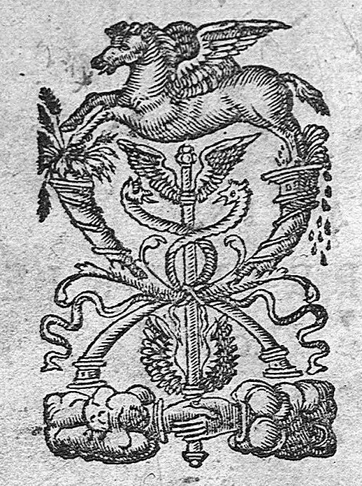An illustration from Cinq livres de chirurgie. I. Des bandages 2. Des fractures. 3. Des luxations, avec une Apologie touchant les harquebousades. 4. Des morsures et piqueures venimeuses. 5. Des gouttes. Par Ambroise Paré, premier Chirurgien du Roy et juré à Paris,, 1572, leaf 495