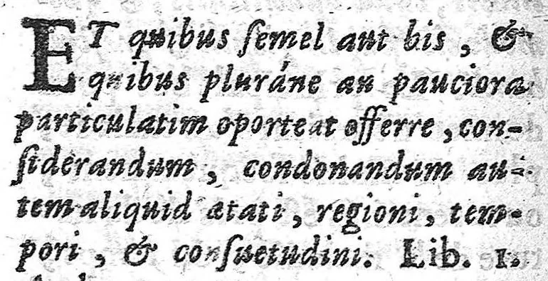 An illustration from Les Aphorismes, trad. par J. Vigier,..., 1666, leaf 141