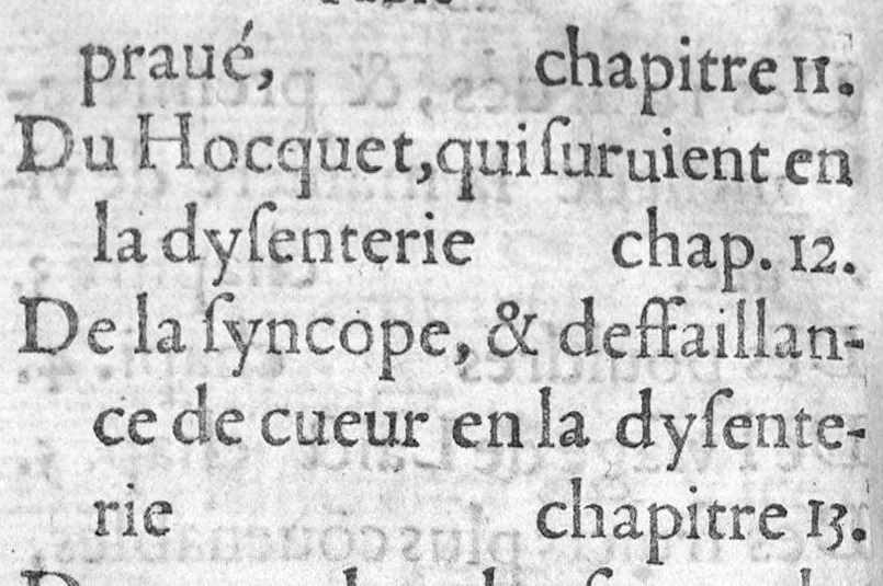 An illustration from Traicté de la dysenterie, et cure d’icelle, divisé en deux parties : l’une contenant la maladie, Causes, et Symptomes d’icelle : l’autre la Curation. Composé par Guillaume Souviros, Docteur en la faculté de Medecine de Montpellier, et Medecin en Tolose,, 1574, leaf 269