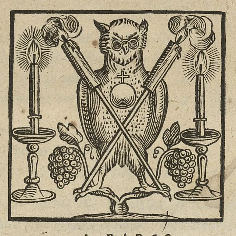 An illustration from La science du plomb sacré des sages, ou de l'Antimoine..., 1651, leaf 0