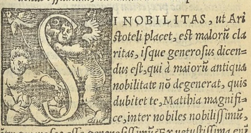 An illustration from Epistolae medicinales in quibus multa recentiorum errata, & antiquorum decreta referantur, 1528, leaf 122
