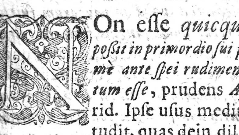 An illustration from Exercitatio philologico-medica. De incubatione in fanis deorum medicinae causa olim facta, quam deo auspice, praeside viro amplissimo clarissimoq[ue] Hermanno Conringio ... publico examini subjicit Henricus Meibomius..., 1659, leaf 8