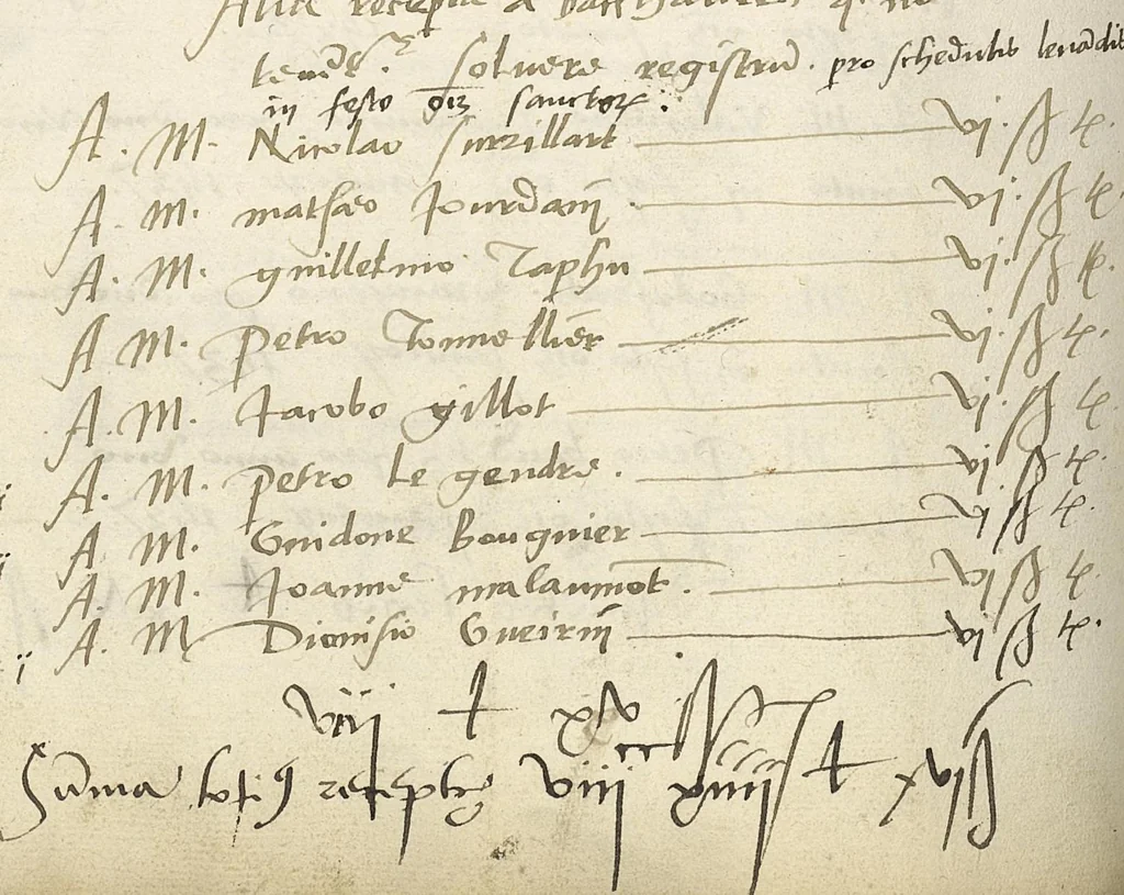 An illustration from Commentaires de la Faculté de médecine de Paris. Années 1532-1544, 1532, leaf 179