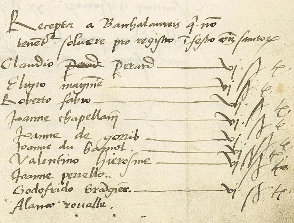 An illustration from Commentaires de la Faculté de médecine de Paris. Années 1532-1544, 1532, leaf 216
