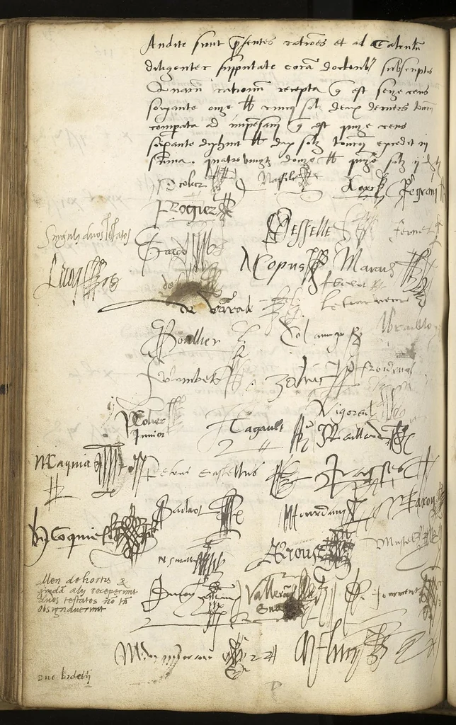 An illustration from Commentaires de la Faculté de médecine de Paris. Années 1532-1544, 1532, leaf 241