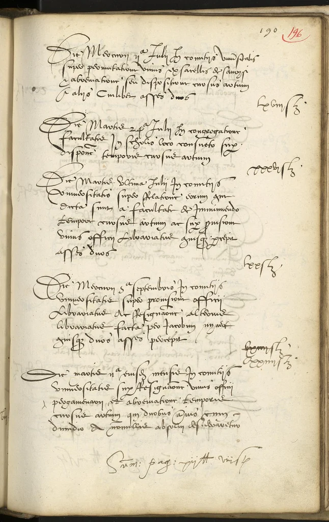 An illustration from Commentaires de la Faculté de médecine de Paris. Années 1532-1544, 1532, leaf 392