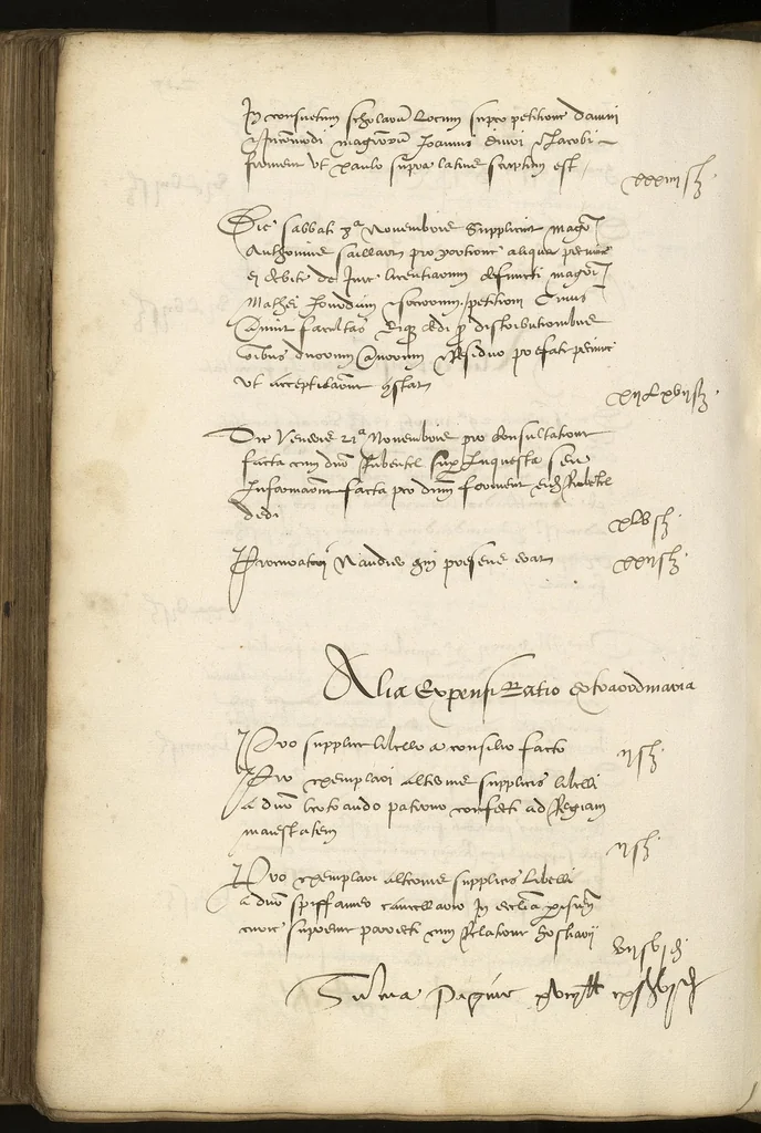 An illustration from Commentaires de la Faculté de médecine de Paris. Années 1532-1544, 1532, leaf 445