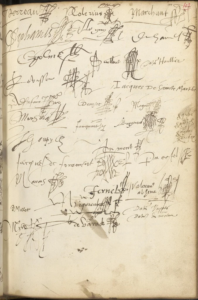 An illustration from Commentaires de la Faculté de médecine de Paris. Années 1544-1557, 1544, leaf 204