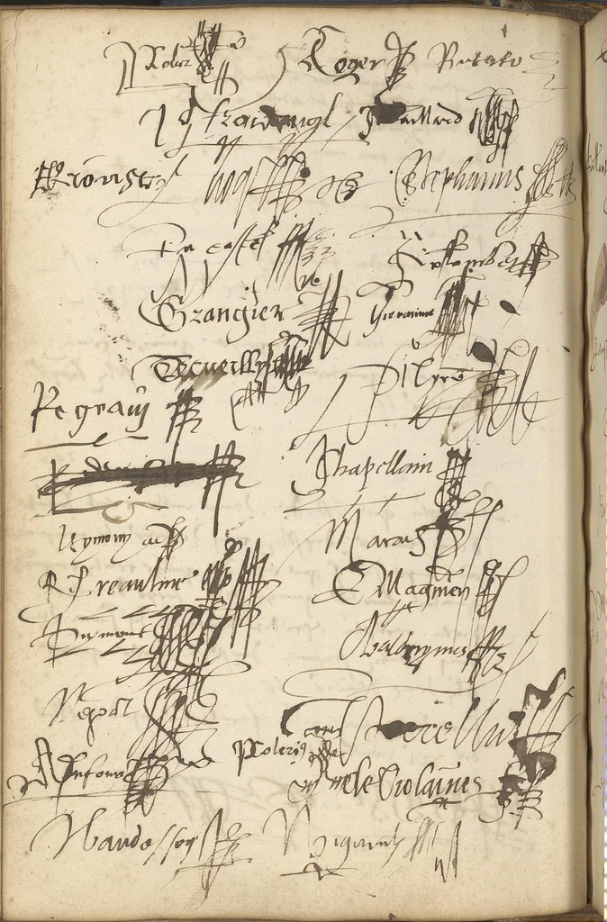An illustration from Commentaires de la Faculté de médecine de Paris. Années 1544-1557, 1544, leaf 285