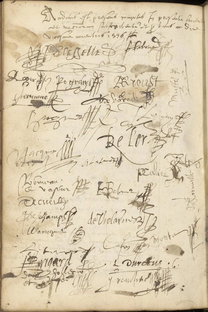 An illustration from Commentaires de la Faculté de médecine de Paris. Années 1544-1557, 1544, leaf 725