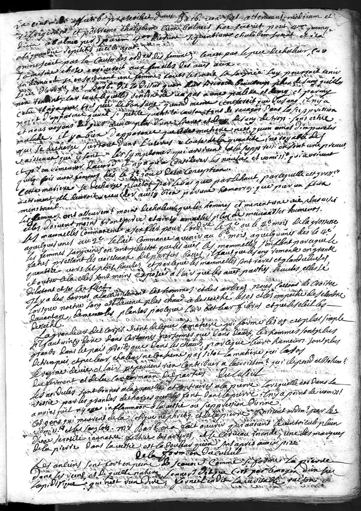 An illustration from Cahier des observations faites soubs monsieur Barbeyrac, 1686, leaf 12