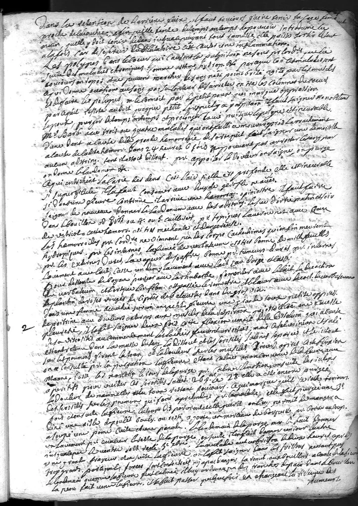 An illustration from Cahier des observations faites soubs monsieur Barbeyrac, 1686, leaf 30