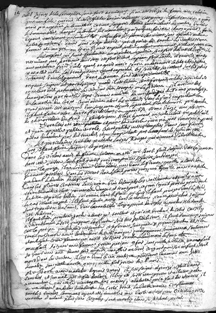 An illustration from Cahier des observations faites soubs monsieur Barbeyrac, 1686, leaf 31