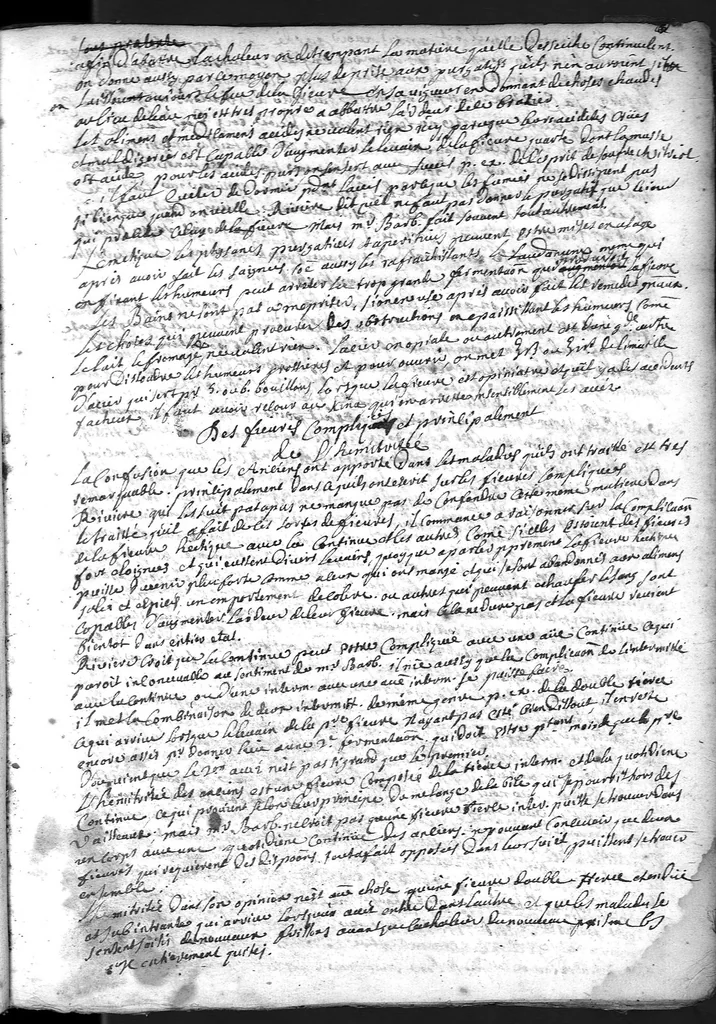 An illustration from Cahier des observations faites soubs monsieur Barbeyrac, 1686, leaf 36