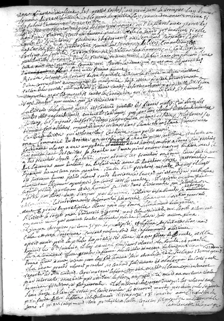 An illustration from Cahier des observations faites soubs monsieur Barbeyrac, 1686, leaf 38