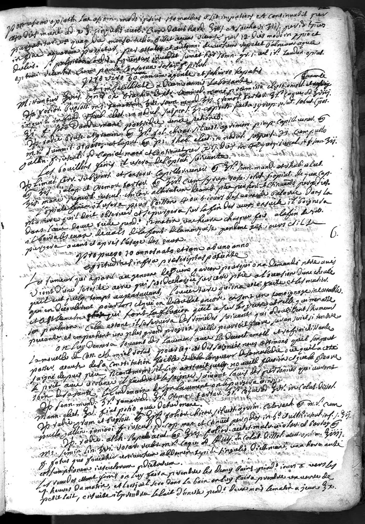 An illustration from Cahier des observations faites soubs monsieur Barbeyrac, 1686, leaf 58
