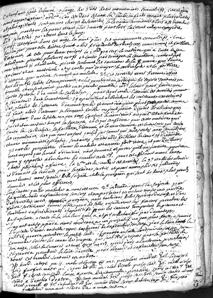 An illustration from Cahier des observations faites soubs monsieur Barbeyrac, 1686, leaf 98