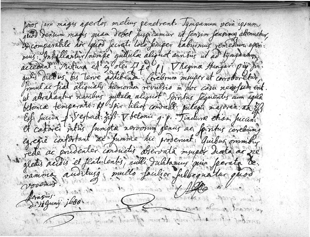 An illustration from Mélanges., 1686, leaf 120