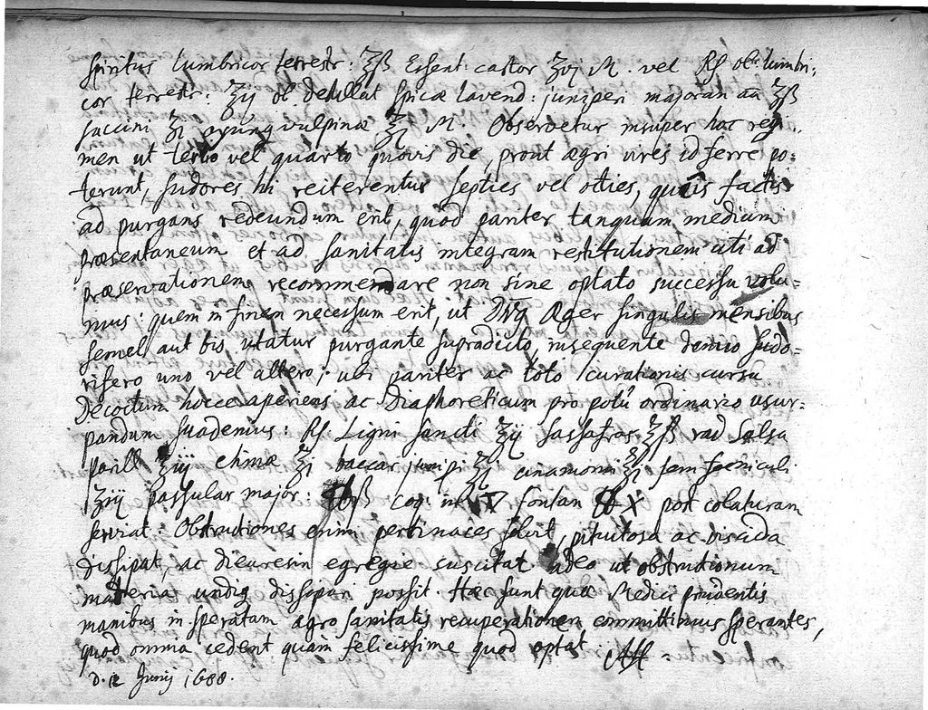 An illustration from Mélanges., 1686, leaf 124