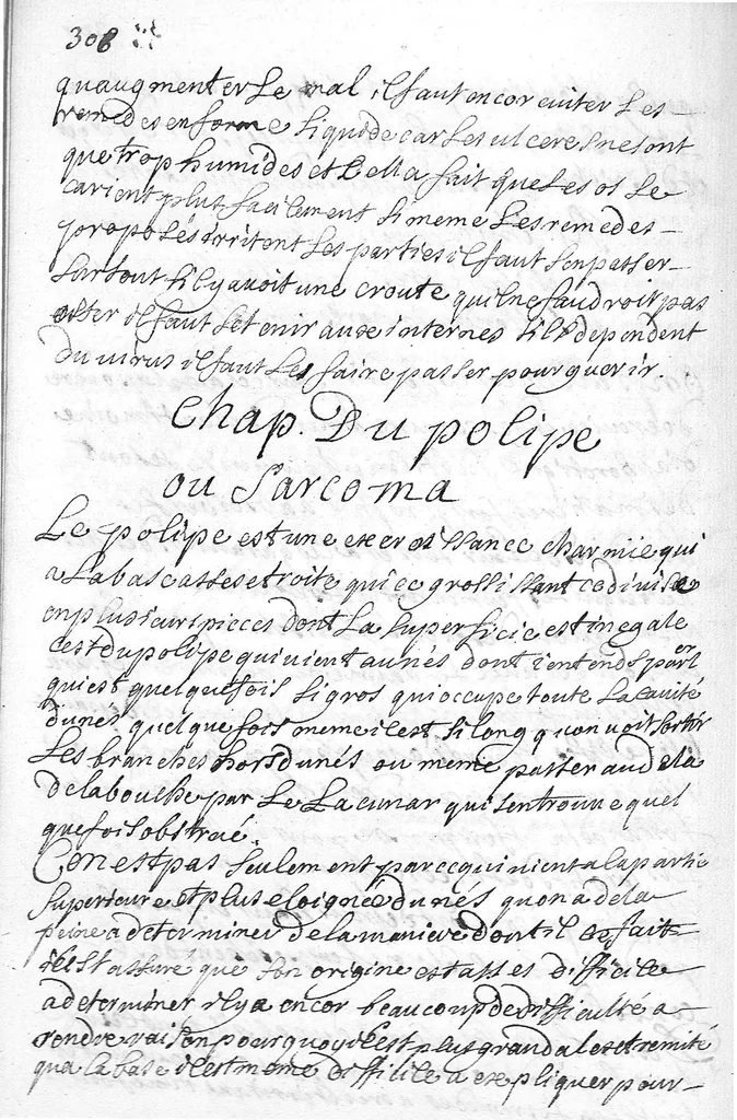 An illustration from Histoire des maladies de la teste, 1697, leaf 303