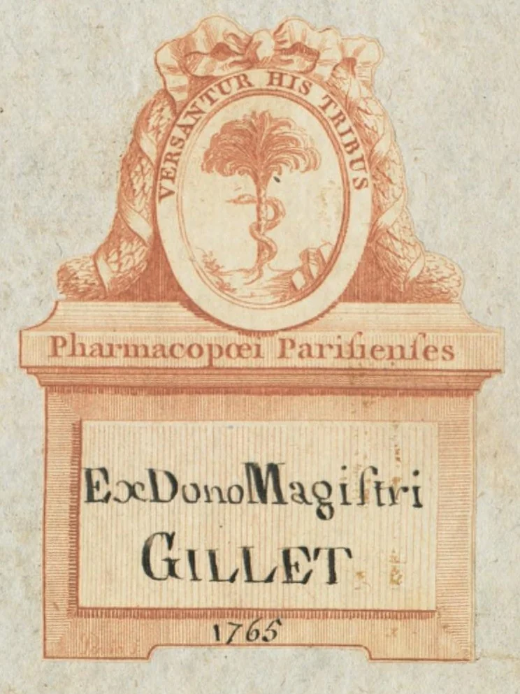 An illustration from Pharmacopoeia Galeno-chemica, catholica post Renodaeum, Quercetanum, aliosque huius generis celeberrimos itriusque medicinæ doctores practicos adornata selectissimisque medicamentorum compositionibus, experimentis, & observationibus spagyricus rarissimis & novis, nec non morborum omnium appropriatis remediis probatissimis adaucta accesserunt institutiones pharmaceuticæ methodo elegantissima præparandi pharmaca & doctrina de tota materia medica, cura Joannis Danielis Horstii archiatri Hassiaci., 1651, leaf 2
