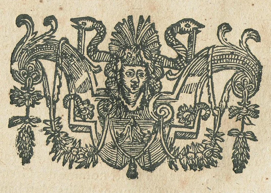 An illustration from Les Oeuvres de Jacques et Paul Contant pere et fils maistres apoticaires de la ville de Poictiers. Divisées en cinq traictez. 1. Les Commentaires sur Dioscoride. 2. Le Second Eden. 3. Exagoge mirabilium naturae è Gazophylacio. 4. Synopsis plantarum cum ethymologiis. 5. Le Jardin & Cabinet poëtique. Avec les figures des plantes en taille douce., 1628, leaf 224