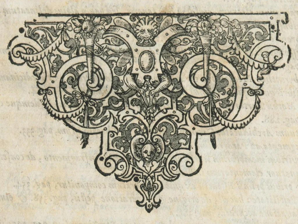 An illustration from Aur. Philip. Theoph. Paracelsi Bombast ab Hohenheim, medici et philosophi celeberrimi, chemicorúmque principis, opera omnia medico-chemico-chirurgica, tribus voluminibus comprehensa. Editio novissima et emendatissima, ad germanica & latina exemplaria accuratissimè collata : variis tractatibus & opusculis summâ hinc inde diligentiâ conquisitis, ut in voluminis primi præfatione indicatur, locupletata : indicibusque exactissimis instructa. Volumen primum, opera medica complectens., 1648, leaf 35