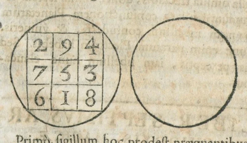 An illustration from Aureoli Philippi Theophrasti Paracelsi Bombast ab Hohenheim medici et philosophi celeberrimi, chemicorúmque principis, operum volumen secundum opera chimica et philosophica ..., 1648, leaf 748