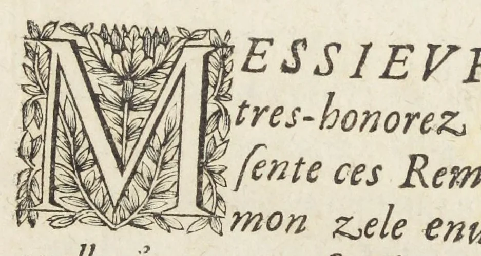 An illustration from Remarques sur le livre de l'antimoine de Me Eusebe Renaudot Docteur regent en la faculté de medecine de Paris. Par Jean Merlet escuyer Docteur regent de la mesme Faculté, & un de ses anciens doyens., 1654, leaf 7