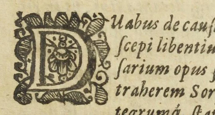 An illustration from De atramentis cujuscunque generis. Opus sanè novum, hactenus à nemine promulgatum. In sex descriptiones digestum Auctore, Petro Maria Canepario, cremensi, medico, & philosopho, Venetiis Medicinam profitenti., 1660, leaf 7