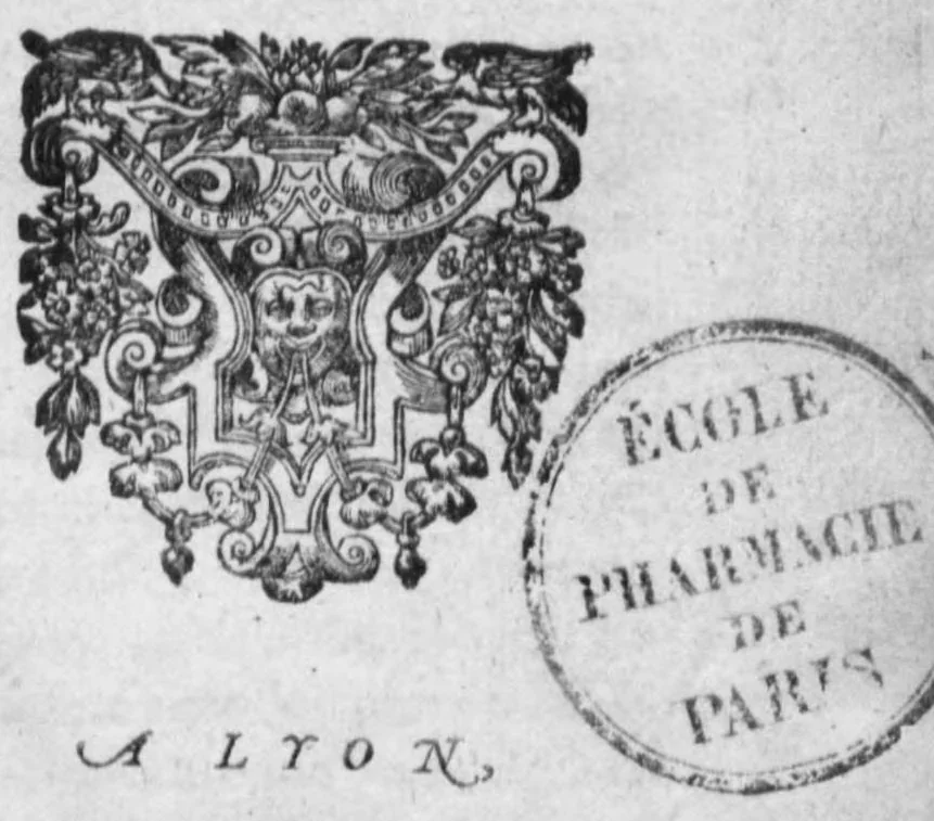 An illustration from Discours et demonstration des ingrediens de la theriaque..., 1614, leaf 0