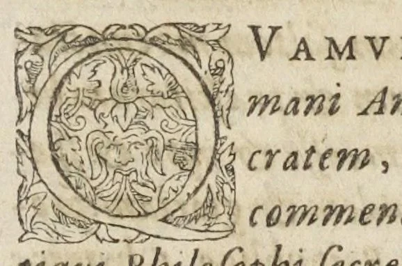 An illustration from Oswaldi Crollii Basilica chymica, pluribus selectis & secretissimis propria manuali experientia approbatis descriptionibus, & usuremediorum chymicorum selectissimorum aucta A Joan Hartmanno, M. D. et quondam chymoatroae in Academia Marpurgensi profess. celebrissimo, & principum Haffiae archiatro : edita a Johanne Michaelis philosophiae & medicinae doctore, et Georg. Everhardo Hartmanno authoris filio., 1635, leaf 23