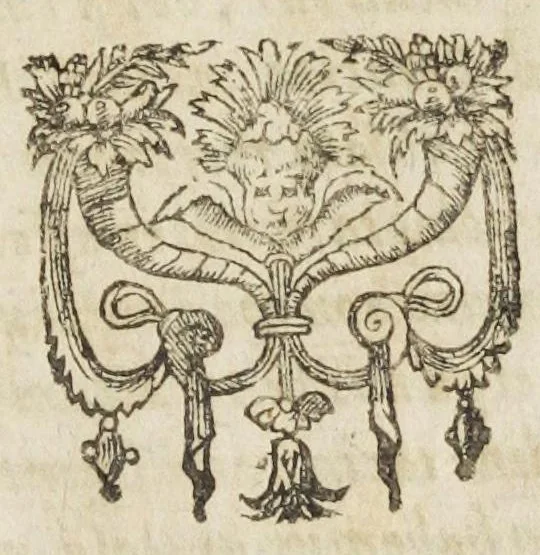 An illustration from Oswaldi Crollii Basilica chymica, pluribus selectis & secretissimis propria manuali experientia approbatis descriptionibus, & usuremediorum chymicorum selectissimorum aucta A Joan Hartmanno, M. D. et quondam chymoatroae in Academia Marpurgensi profess. celebrissimo, & principum Haffiae archiatro : edita a Johanne Michaelis philosophiae & medicinae doctore, et Georg. Everhardo Hartmanno authoris filio., 1635, leaf 695
