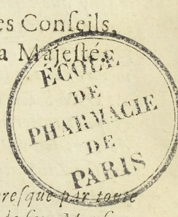 An illustration from Dictionnaire pharmaceutique ou plustost apparat medico-pharmacochymique. Ouvrage curieux pour toutes sortes de personnes, utiles aux Medecins, apoticaires & chirurgiens, & tres-necessaire pour l'avancement & l'instruction des jeunes gens qui s'adonnent à la profession de la pharmacie, & particulierement de ceux qui ne possedent pas pleinement la langue latine. Dans lequel est contenu en françois, par demande & par réponse, sur chaque diction latine rangée par alphabet, tout ce qui concerne cette profession si necessaire au public. Tiré & recueilly des meilleurs autheurs, tant anciens que modernes qui en ont écrit. Par Mr de Meuve docteur de medecine, conseiller & medecine ordinaire du Roy., 1677, leaf 7