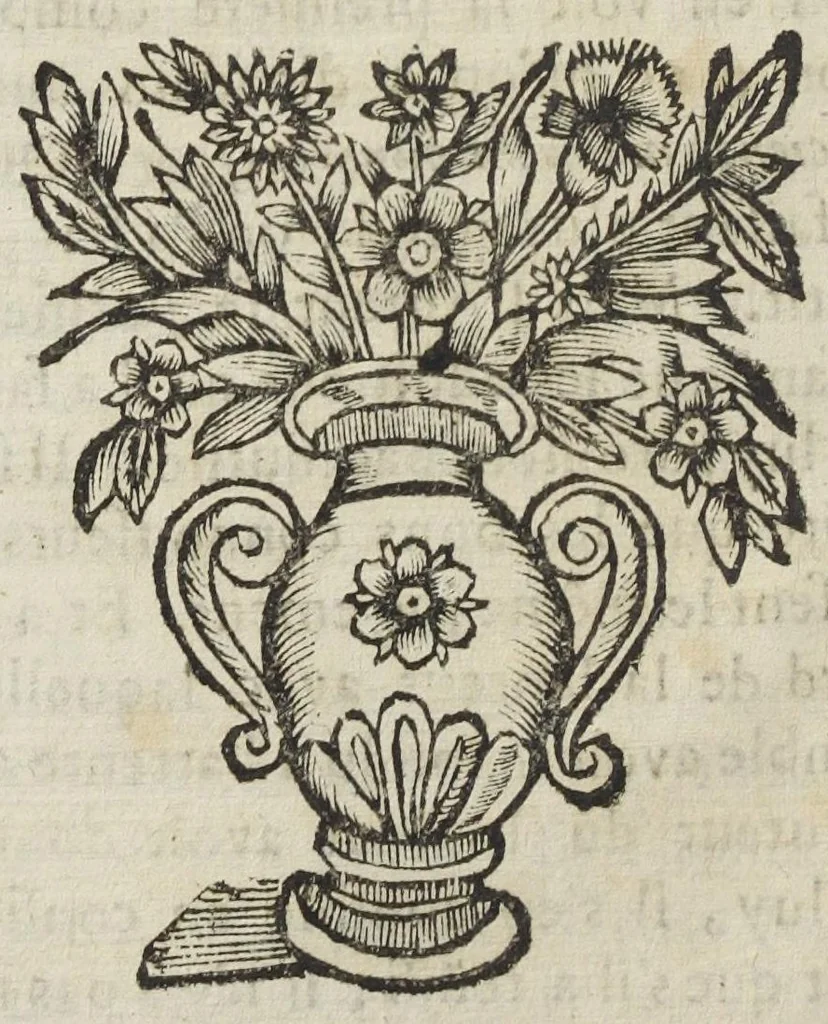 An illustration from Seconde et troisieme partie de la Chymie naturelle ou l'explication chimique et mechanique de l'évacuation particuliere aux femmes, & de la génération par Daniel Duncan, docteur en medecine de la faculté de Montpellier., 1687, leaf 38
