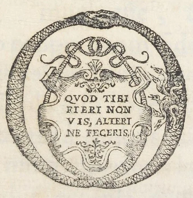 An illustration from Bibliotheca chemica contracta Nathanis Albinei, doctoris medici in gratiam & commodum artis chemicæ studiosorum.‎ [Suivi de :] Novum lumen chemicum, e naturæ fonte et manvali experientia depromptum. Cui accessit tractatus De sulphure. Auctoris anagramma, divi leschi genus amo. [Suivi de :] Enchiridion physicæ restitutæ. In quo verus naturæ concentus exponitur, plurimique antiquæ philosophiæ errores per canones & certas demonstrationes dilucide aperiuntur. Tractatus alter inscriptus Arcanum hermeticæ philosophiæ opus : in quo occulta naturæ & artis circa lapidis philosophorum materiam & operandi modum canonice & ordinate fiunt manifesta. Virumque opus ejusdem auctoris anonymi.‎$aArcanum hermeticæ philosophiæ opus : in quo occulta naturæ et artis circa lapidis philosophorum materiam & operandi modum canonice & ordinate fiunt manifesta. Opus ejusdem authoris anonymi.‎, 1673, leaf 479