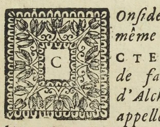 An illustration from Cosmopolite ou nouvelle lumière chymique, pour servir d'éclaircissement aux trois principes de la nature, exactement décrits dans les trois traitez suivans. Le I. traite du mercure. Le II du soûfre. & le III. du vray sel des philosophes. Derniere edition, revûë & augmentée des lettres philosophiques du mesme auteur., 1691, leaf 9
