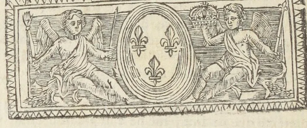 An illustration from Traité chimique de la veritable connoissance des fievres continues, pourprées, et pestilentes : et des moyens de les guerir & de s'en preserver, tant par les acides que par les sudorifiques : conformement à la doctrine practique d'Hyppocrate & de Gallien : et selon les principes & les mouvemens les plus cachés de la nature, qui passent incessamment de la generation à la crudité, de la crudité à la maturité & de la maturité à la pourriture : avec quantité de comparaisons, qui sont de l'experience & de la verité la plus sensible Par Me. Jaques Moreau docteur en medecine à Châlon sur Saône., 1683, leaf 16