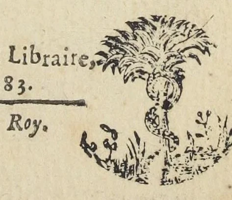 An illustration from Traité chimique de la veritable connoissance des fievres continues, pourprées, et pestilentes : et des moyens de les guerir & de s'en preserver, tant par les acides que par les sudorifiques : conformement à la doctrine practique d'Hyppocrate & de Gallien : et selon les principes & les mouvemens les plus cachés de la nature, qui passent incessamment de la generation à la crudité, de la crudité à la maturité & de la maturité à la pourriture : avec quantité de comparaisons, qui sont de l'experience & de la verité la plus sensible Par Me. Jaques Moreau docteur en medecine à Châlon sur Saône., 1683, leaf 7