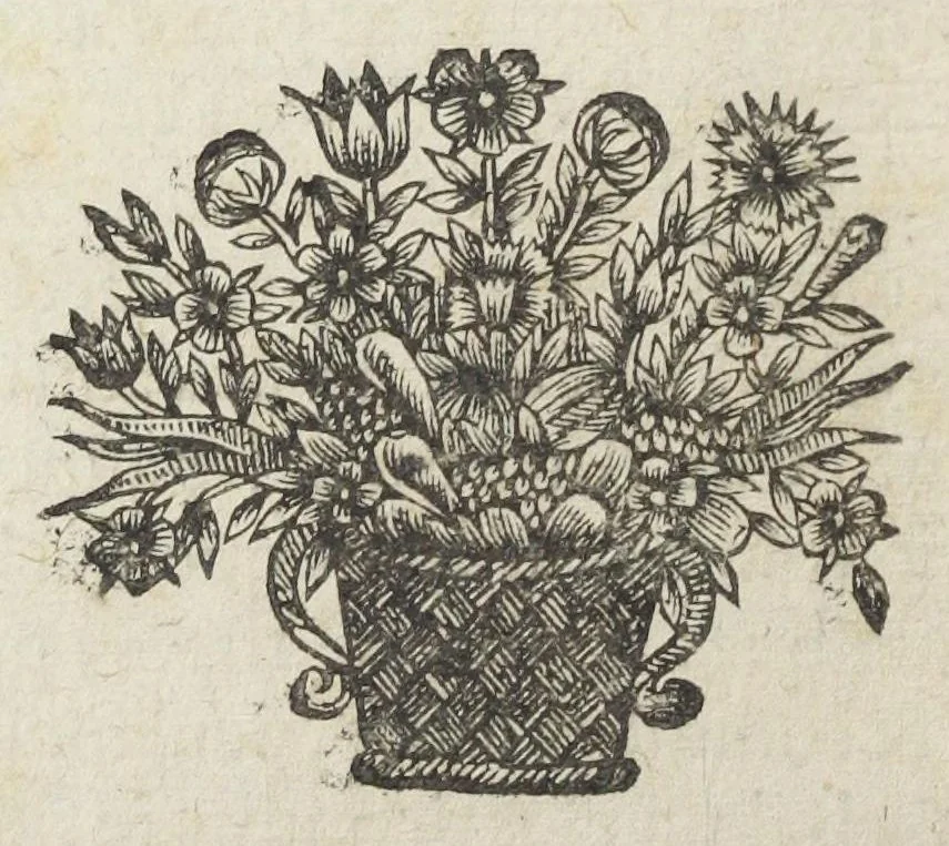 An illustration from Traicté pour la conservation de la santé, et sur la saignee de ce temps, et moyen de remedier aux maladies sans craincte de leur recheute ; avec autres traictez necessaires pour toutes sortes de personnes, en façon & ordre non encore veus, & selon la doctrine des anciens medecins grecs, arabes, latins & françois. ‎Augmenté d'un traicté de Galien, de l'alictement des malades. Apologie contre Jean Terud, fils de Louys, medecin de Paris. Examen du livre intitulé Medecin charitable. Traicté de la physiognomie, avec les figures propres, qui sont au nombre de 53. Dedié à Messieurs les Parisiens, & pourquoy ? Par David L'Aigneau provençal, conseiller & medecin ordinaire du Roy. Troisiesme edition, fort augmentée, vires acquirit eundo., 1650, leaf 424
